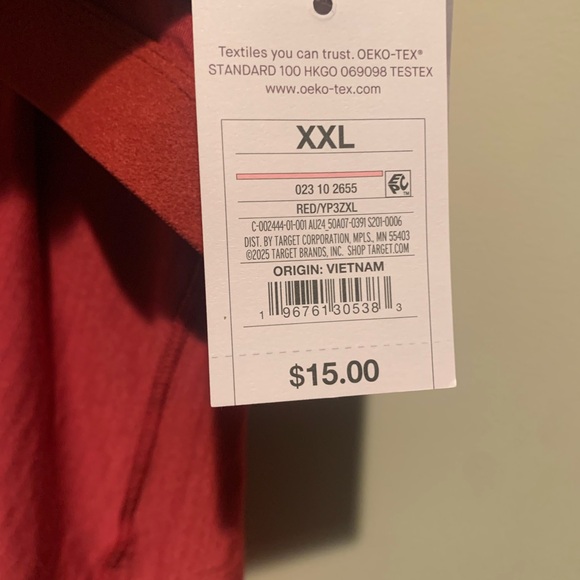 Auden Red Camisole Top - Picture 7 of 7